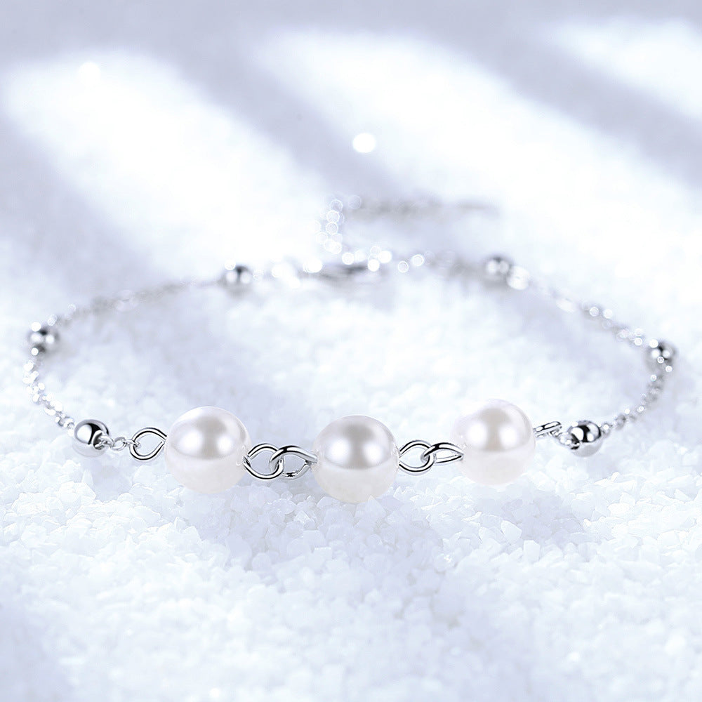 Women's Pearl Bracelet