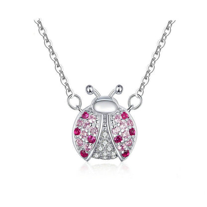 Little Ladybug Sterling Silver Necklace